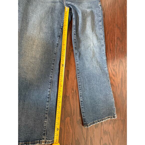 Good American good legs crop mini boot 30 in indigo - Picture 8 of 14